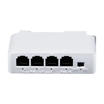 1 Do 3 Port Poe Extender Poe Repetitorja IEEE802.3Af Za IP Prenos Extender Za POE Stikalo NVR IP Kamere