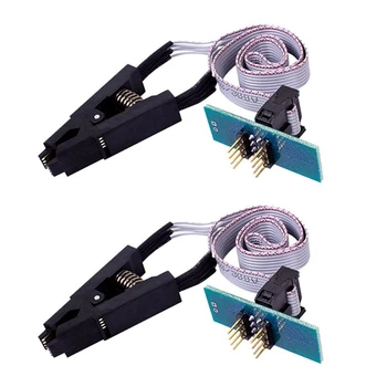 2X UPA USB V1.3 Xprog ECU Chip Tuning Programer Eeprom Odbor Adapter Z SOP8 SOIC8 Posnetek Za 24CXX & 25 Žetonov(Adapter)