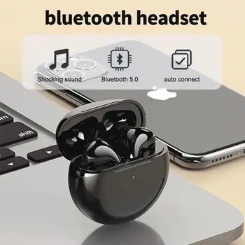 Air Pro 6 Res Brezžične Slušalke z Mikrofonom Fone Bluetooth Slušalke Šport Teče Slušalke za Apple iPhone Xiaomi Pro6 Čepkov