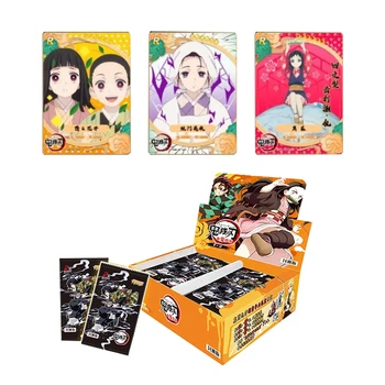 Anime Demon Slayer Zbirka Kartico Booster Box Pretakanje Diamond Razred SP Kartico, Igrajo Igro Krovu Igrača Za Družine Otrok Darilo