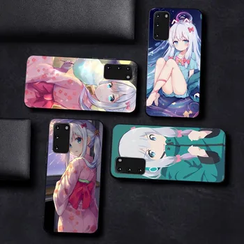 Anime Izumi Sagiri Primeru Telefon Za Samsung S 9 10 20 21 22 23 30 23plus lite Ultra FE S10lite Fundas