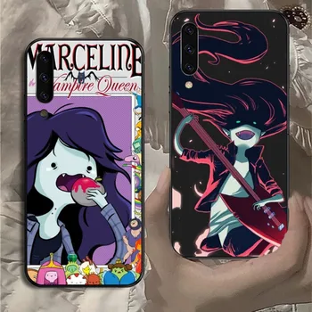 Anime Marceline Mobilni Mobilni Telefon, Ohišje za Samsung Opomba 9 10 20 Pro Plus Ultra J5 J6 J7 J8 Black Soft Telefon Kritje Funda