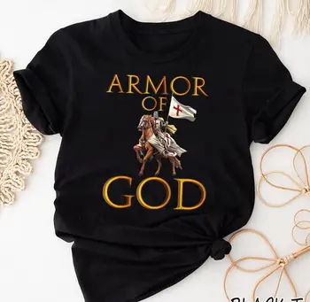 Armor Boga Efežanom Pismo Verz Verski Krščanski Darilo T-Shirt