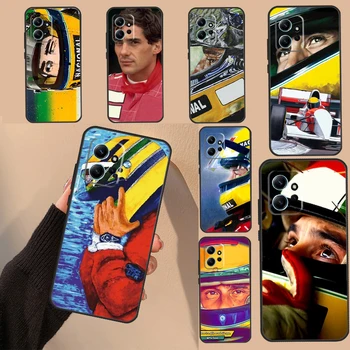 Ayrton Senna Slikarstvo Primeru Za Xiaomi Redmi 12C 10C 9C 10A 9A Redmi Opomba 8 9 10 12 Pro 9S 10S 11S 12S Zadnji Pokrovček