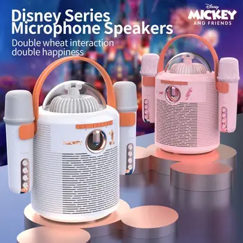 Disney K68 Bluetooth Set Zvočnikov HI-fi Stereo Zvok Polje Bluetooth Broadcast Zmanjšanje Hrupa Majhen In Prenosen Pisane Luči