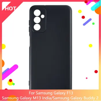 Galaxy F13 Primeru Mat Mehki Silikon TPU Zadnji Pokrovček Za Samsung Galaxy M13 Indija Samsung Galaxy Buddy 2 Telefon Primeru Slim shockproo