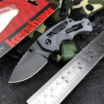 Kershaw 8720 Shuffle Žep Folding Nož EOS Kompakten Preživetje Taktično izvijačem Lov Self Denfense Flipper Nič Nož