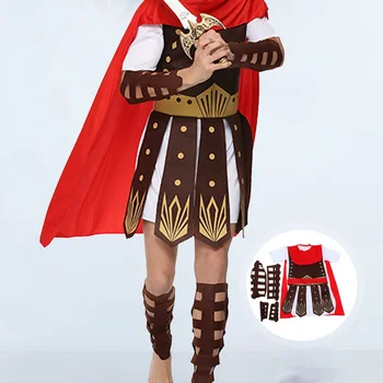 kostum kostumi za moške srednjeveški oklep rimski vojak - Gladiator Ustvarjalne starega Rimskega Oblačila za Moške, - Uspešnost