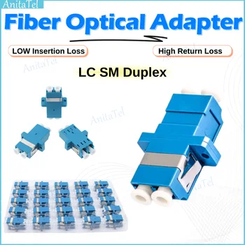 LC-LC DX SM svjetlovodni Ac Priključek LC Duplex UPC Prirobnica Priključkov FTTH Vlakna, optični Adapter LC Optični spojnik