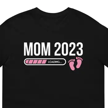 Mama 2023 Nakladanje Mati, Da Se Majica Za Ženske Noseče Mamica Partner Videz