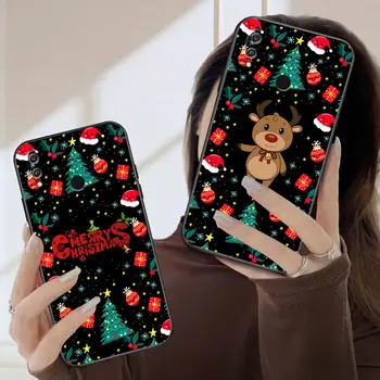 Merry Christmas Gift Santa Claus Telefon Funda Coque Primeru Za Čast 9 9 8 8 X Max 80 70 60 50 30 20 10 10I OPOMBA 10 Primeru Capa Lupini