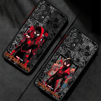 Mobilni Telefon, Ohišje za Samsung Galaxy A72 A14 A12 A13 A34 A73 A23 A33 A24 A54 A22 A32 A52 A53 Marvel anime serije Spider Man