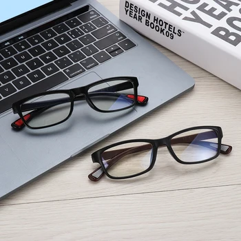 Modna Unisex Proti Modri Žarki Računalnik Očala za Branje Očala, 100% UV400 Sevanja-odporna Stekla Igranje Računalniških Očal
