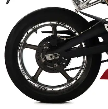 Motorno kolo pnevmatike Nalepke inner wheel reflektivni dekoracijo decals fit Beneli TRK502 trk 502 moto nalepka