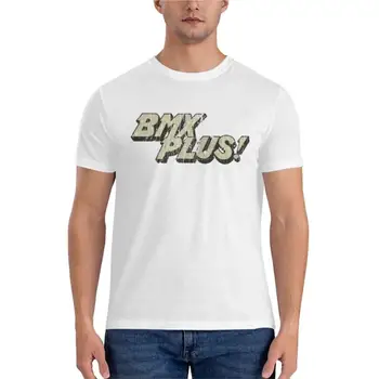 moški tshirt blagovne znamke vrhovi poletje BMX Plus! Revija navadne T-Shirt navaden črne majice s kratkimi rokavi moški prevelik majica s kratkimi rokavi moški