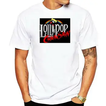 Moški tshirt Lollipop Žago Unisex Majica s kratkimi rokavi ženske T-Shirt tees vrh