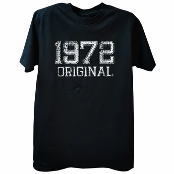 Narejen Je Leta 1972 Prvotno Vintage T-Shirt Moški Bombaž Majica Oče Oče 50 Let, Kratek Rokav Tees Nov Prihod Vrhovi Tees