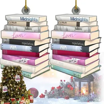 Počitnice Taylor Božični Okrasek Obrti Novo Leto Božično Drevo Ornament Akril Ročno Izdelan Album Knjige Okraski Božič Drevo