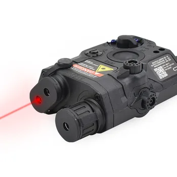 rdeč laser Polje Baterije Nastavljiva Red Dot Laser+Svetilka+ IR Nočno Vizijo Orožje Lahka Železnica Lov Pištolo Svetlobe