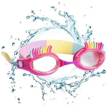 Risanka Plavati, Usposabljanje Očala Srčkan HD Nepremočljiva Plavati Očal Za Dekleta In Fante Z Nastavljivo Silikonski Trak Plavanje Helper