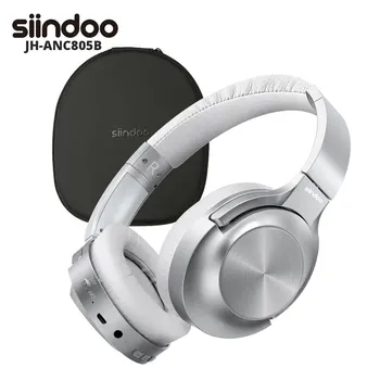 Siindoo JH-ANC805 Brezžično Bluetooth Slušalko Aktivni šumov Globok Bas Nad Uho Slušalke z Mikrofonom za Potovanje Delo TV