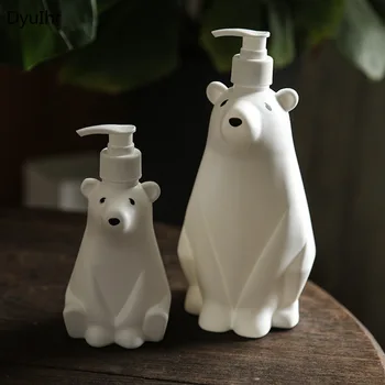 Skandinavski slog sub-stekleničenje kuhinja roko milo steklenico sodobno minimalistično polarni medved, ki je veliko zmogljivosti push-vrsta tekočine kopel steklenico
