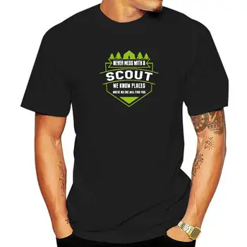 Smešno Boy Scout T Shirt Scout Leader Grafični Bombaž Ulične Kratek Rokav Rojstni dan Darila, Poletje Slog T-shirt Mens Oblačila