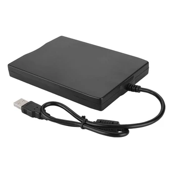 USB Disketni Bralec Disk 3.5 V Zunanji Prenosni 1.44 MB FDD Disketni Pogon Za Windows 7 8 2000 XP, Vista Prenosni RAČUNALNIK Črna
