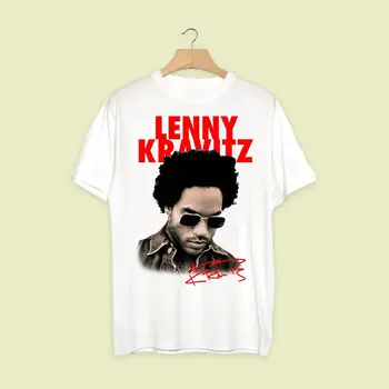 Vroče Lenny Kravitz Sliko Majica Kratek rokav Unisex Vse Velikosti Majica H1617