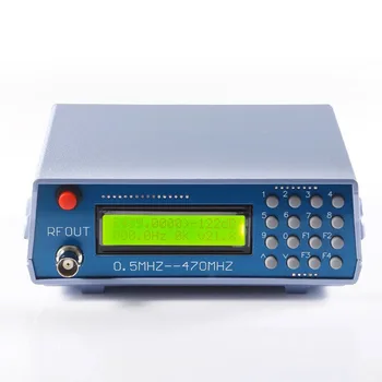 Walkie Talkie FM radia FM Radio RF Signal Generator -70-132dBm za 0,5 MHz-470MHz Modra Debug FM Radio Walkie Talkie