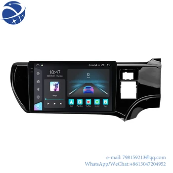 yyhcM6 PRO Android 12 2K QLED Zaslon avto gps tracker za Toyota Aqua 2011-2017 Smart audio prikaz plošč