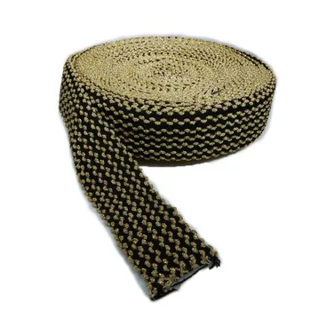 Zlato Black Stretch Čipke-Tkanine Suppies-Dekoracija-Pribor za 6 cm širina Elastični Čipke Trim DIY Obrti Šivanje Tkanine