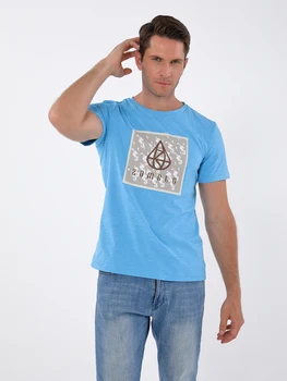 ZOMETG Mans T-Majice Priložnostne Tee Majica Za Moške kratek rokav T srajce poletje tiskanje