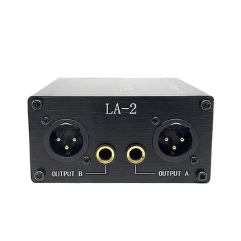 Zvočni Signal Izolator 6.35 XLR Glavo Mešalnik Zvoka Trenutni Acoustic Noise Filter za odstranjevanje barve LA-2